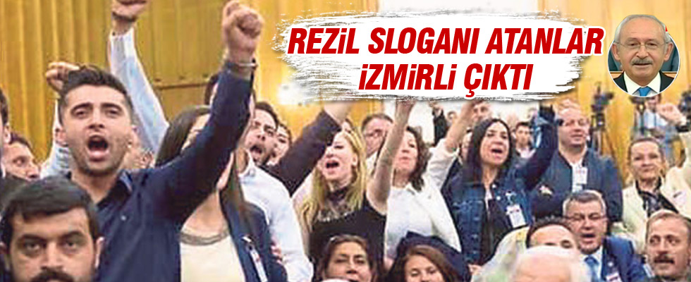 O sloganı atanlar CHP Buca üyeleri çıktı