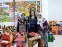 TUNÇBILEK - Ödemiş'te Minikler Resim Ve Tasarım Sergisi Açtı