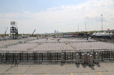 Yenikapı'daki Fetih Töreni İçin Son Provalar Yapıldı