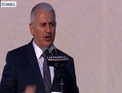 Başbakan Yıldırım Fetih Şöleni'ninde konuştu