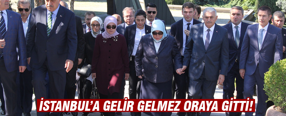 Başbakan Yıldırım, Menderes ve Özal'ın kabrini ziyaret etti