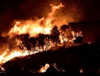 YANGıN YERI - Bodrum'da korkutan yangın