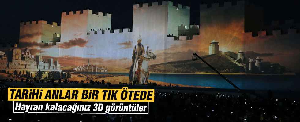 Fetih Şöleni'nde görsel şölen