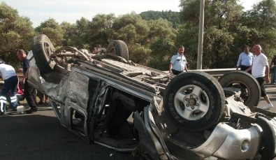Milas'ta Trafik Kazası 7 Yaralı