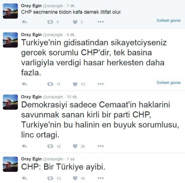 Sözcü yazarı CHP'yi yerin dibine soktu
