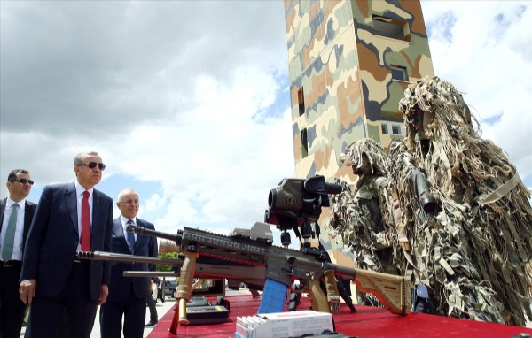 Erdoğan'dan Özel Kuvvetler'e ziyaret