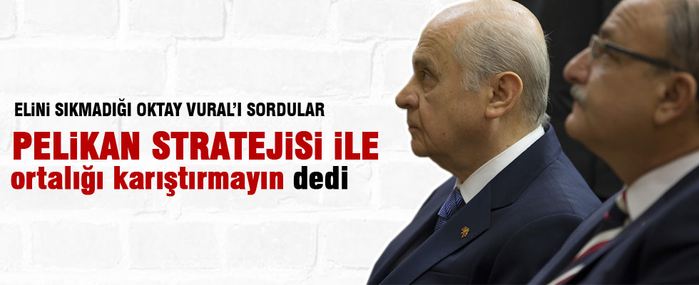 Bahçeli, Oktay Vural'ın elini sıkmadı
