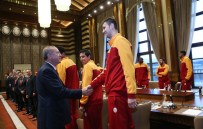 Cumhurbaşkanı Erdoğan, Şampiyon Aslanları Kabul Etti