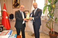 YAVUZ COŞKUN - Gagiad Başkanı Bora Tezel, GAÜN Rektörü Yavuz Coşkun'u Ziyaret Etti