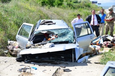 Tokat'ta Trafik Kazası Açıklaması 2 Ölü