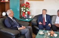 SÜLEYMAN KAHRAMAN - Vali Kahraman, Başkan Başsoy'a Geçmiş Olsun Ziyaretinde Bulundu
