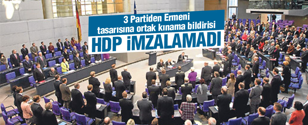 3 partiden ortak bildiri!