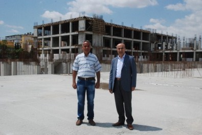 Adıyaman'ın Hükümet Konağı Binası Hızla Yükseliyor