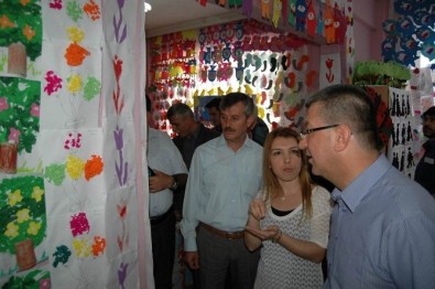 Anaokullu Minikler Sergi Açtı