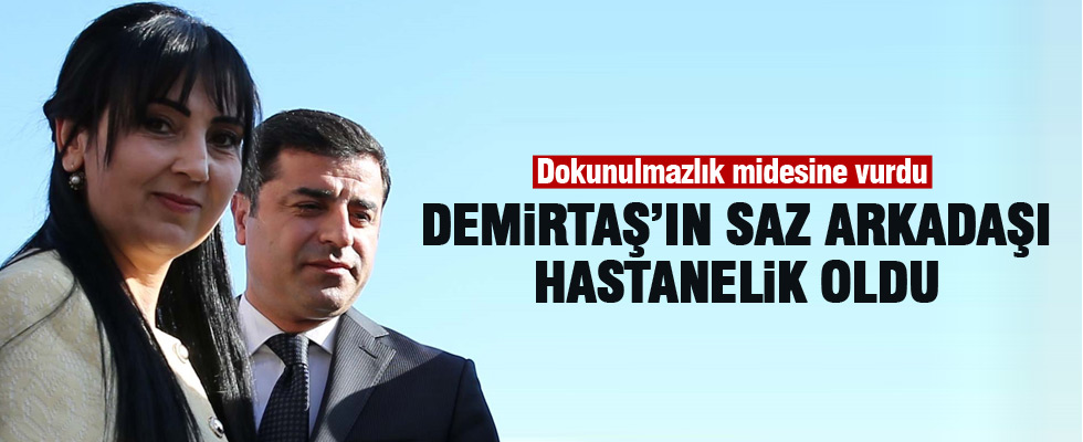 Figen Yüksekdağ hastaneye kaldırıldı