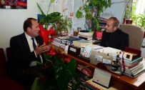 HARUN KARACAN - Milletvekili Harun Karacan'dan Prof. Dr. Adnan Ayhancı'ya Tebrik Ziyareti