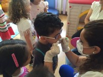 DİŞ HEKİMLERİ - Minikler Ağız Ve Diş Sağlığı Taramasından Geçti