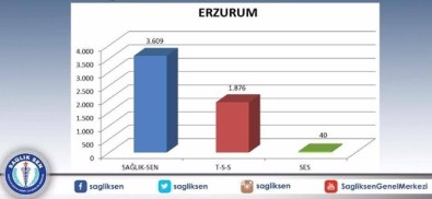 Sağlık Sen Erzurum'da Yetki Aldı