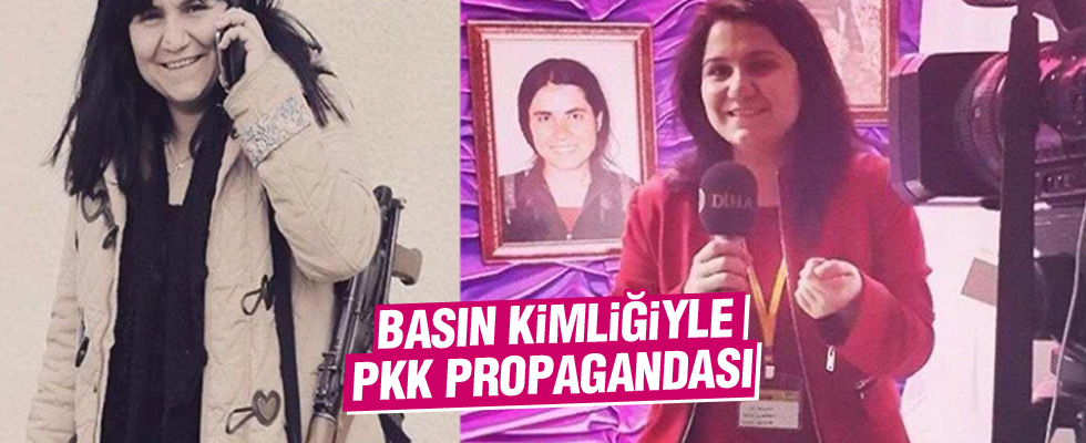 Basın kimliği ile PKK propagandası