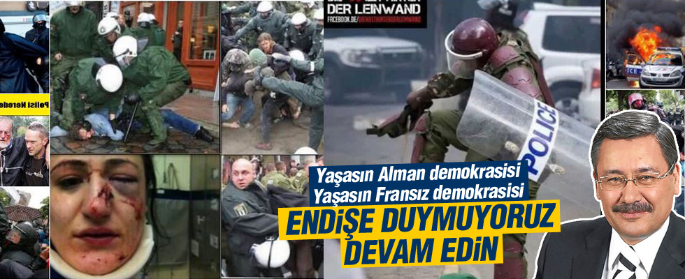 Gökçek'ten Avrupa'ya gönderme