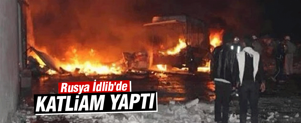 İdlib'e Rus Saldırısı: 23 Ölü, 35 Yaralı