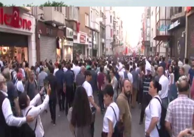 Polis İle Gezi Eylemcileri Arasında Arbede