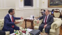 DÖNER SERMAYE - Sağlık-Sen Genel Başkanı Memiş'ten Bakan Akdağ'a Ziyaret