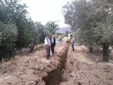 Sarıgöl'de Altyapı Çalışmaları Başladı