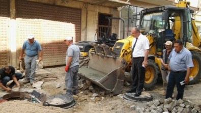 Teski Genel Müdürü Başa, Hayrabolu Yağmur Suyu Çalışmalarını İnceledi