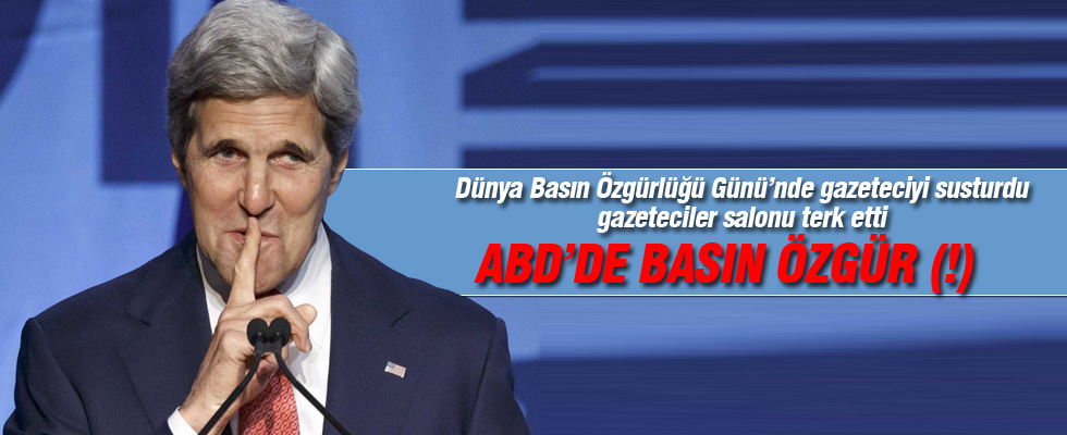 ABD'de gazeteciye engel