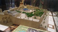 MESCİD-İ HARAM - Dünyada, Aslına Uygun Yapılmış İlk Mescid-İ Aksa Maketi Ulu Camii'de Sergilenmeye Başlandı