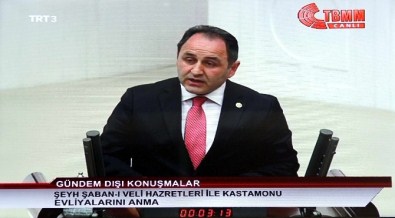 Milletvekili Demir, Şeyh Şabanı Veli Hazretlerini Meclise Taşıdı