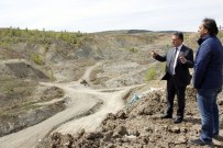 TERMAL SU - Yeni Çeltek Kömür İşletmeleri Genel Müdürü Coşkun, Ekopark Projesi Alanını İnceledi