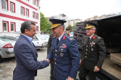 Konya Garnizon Komutanı Şahar'dan Başkan Tutal'a Ziyaret