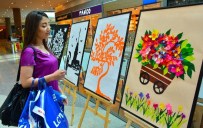 FATIH GENEL - Öğrencilerin Yıl Sonu Resim Sergisi