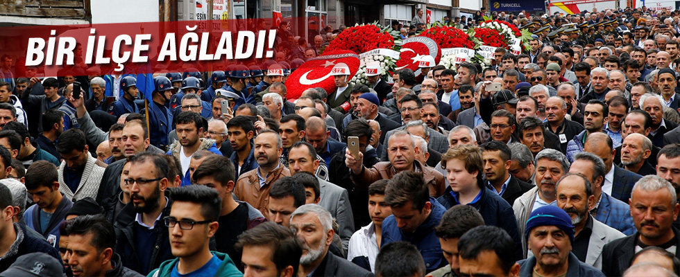 Ankara şehidini uğurladı