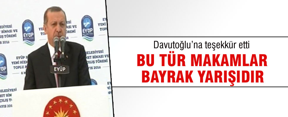 Cumhurbaşkanı Erdoğan'dan 'Davutoğlu' yorumu