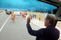 Cumhurbaşkanı Erdoğan'ı Atlılar Karşıladı