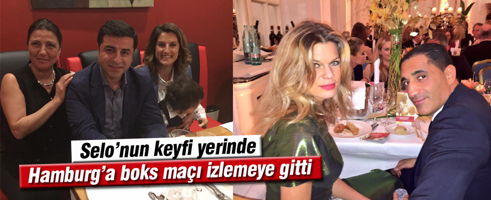 Demirtaş boks maçı izlemek için Almanya'ya gitti