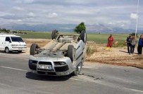 ÇAKAL - Hafif Ticari Araç Takla Attı