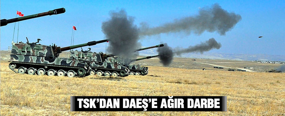 Suriye'de 55 DAEŞ üyesi terörist etkisiz hale getirildi