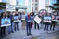 SIYAH ÇELENK - İsrail Konsolosluğu Önünde 'Raid Salah' Protestosu