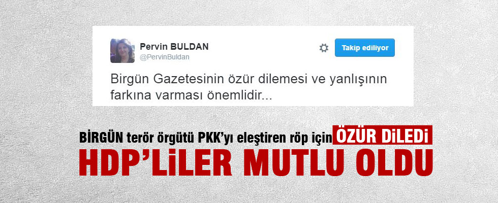 BirGün gazetesi özür diledi