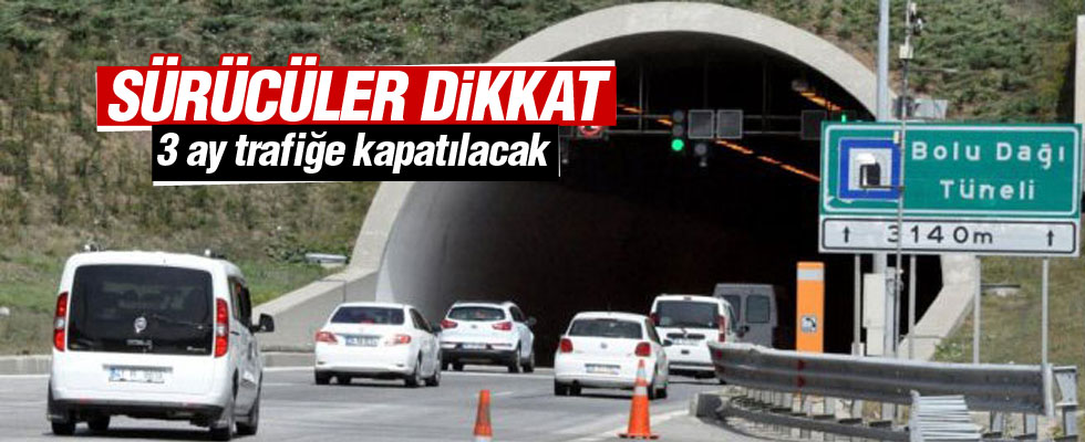 Sürücüler dikkat! 3 ay trafiğe kapatılacak