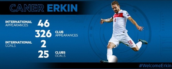 Caner yeni takımına imzayı attı