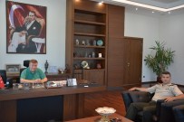 ENIS SÜLÜN - Çorlu İlçe Jandarma Komutanı Gürzsoy'dan Başkan Sülün'e Ziyaret