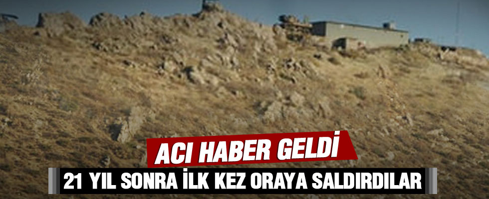 Irak'taki Türk askeri üssünde ilk şehit!