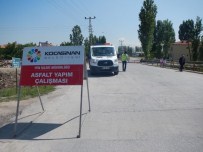 KALDIRIM ÇALIŞMASI - Kocasinan'da Yol Ve Peyzaj Çalışmasına Hız Verildi