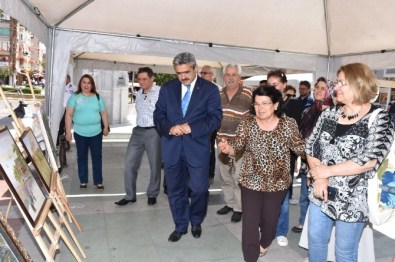 Nazilli Belediyesi Ve Hem'in Ortaklaşa Düzenlediği Resim Sergisi Açıldı