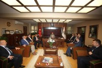 ANKARA SANAYI ODASı - Afider Başkanı Arabacıoğlu'dan Yenimahalle Belediye Başkanı Yaşar'a Ziyaret